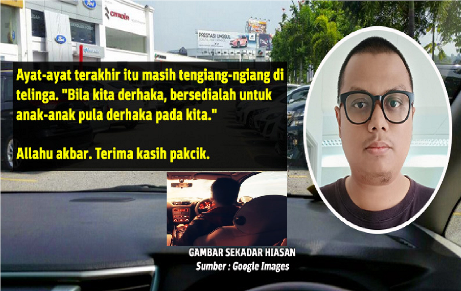 ‘Pakcik Grab’ Menangis, Saya Terkejut Dia Cakap Lepas Ditanya Pasal Anaknya