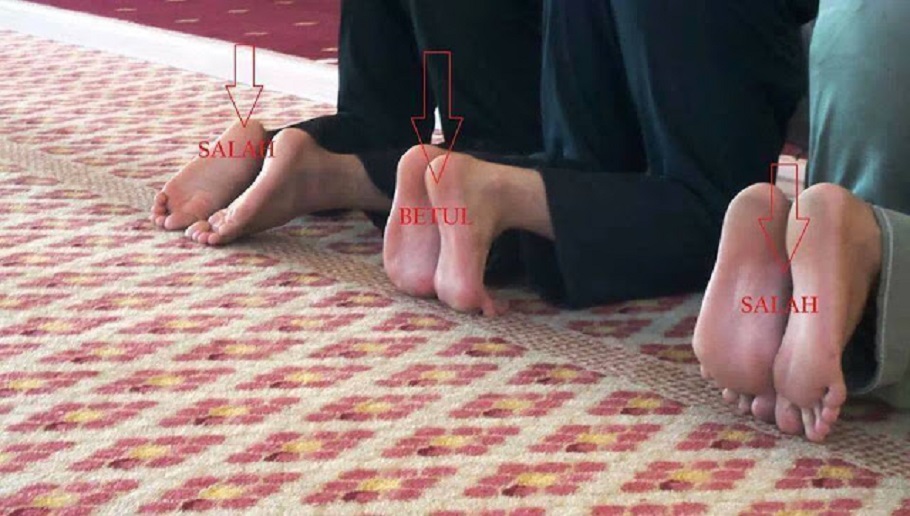 Ramai Yang Masih Tak Tahu Kesilapan Meletak Jari Kaki Ketika Sujud Dalam Solat. Sila Sebarkan…
